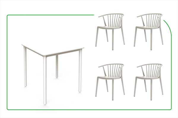 muebles hosteleria sillas y mesas COLECCION WOODY